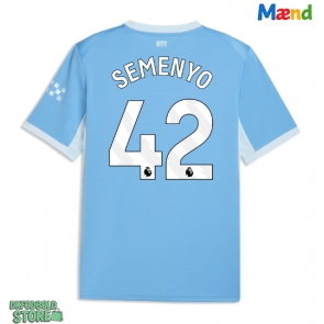 Manchester City Antoine Semenyo #42 Replika Hjemmebanetrøje 2026-27 Kortærmet